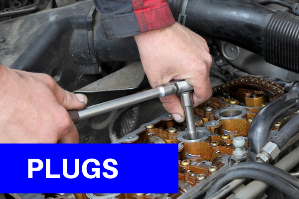 Plug change at PJS Autos Swindon during Service